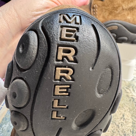 Merrell Dual Density Jungle Stitch Rootbeer Lace up Suede Tan Chukka Ankle Boots main image 5